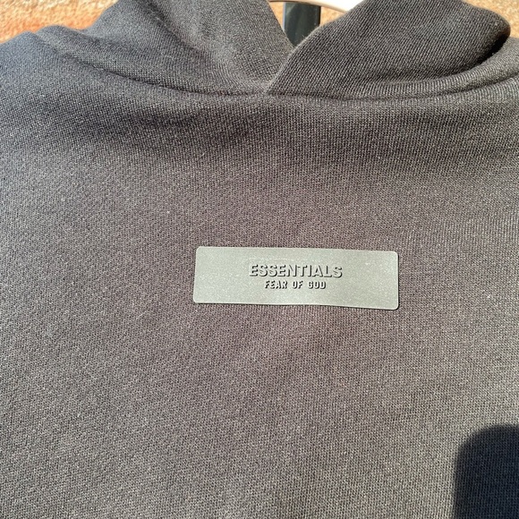 NWT Essentials Fear Of God, Black Hoodie, Size 8 - Picture 5 of 8